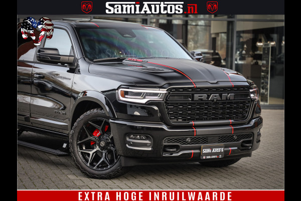 Dodge Ram 1500 Limited High Output 540HP 706Nm | Massage + Full Option | De Meest Luxe en Volle Pick-Up in zijn Klasse | Comfortabele Dubbele Cabine met Royale 5 Zitplaatsen | HULK PACK MEERPRIJS |  Voorraad Nr 2318 - 5415