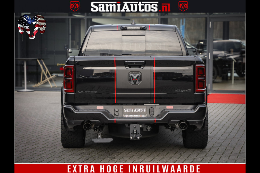 Dodge Ram 1500 Limited High Output 540HP 706Nm | Massage + Full Option | De Meest Luxe en Volle Pick-Up in zijn Klasse | Comfortabele Dubbele Cabine met Royale 5 Zitplaatsen | HULK PACK MEERPRIJS |  Voorraad Nr 2318 - 5415