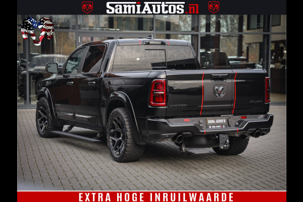 Dodge Ram 1500 540 PK Limited High Output 706Nm | Massage + Full Option | De Meest Luxe en Volle Pick-Up in zijn Klasse | Comfortabele Dubbele Cabine met Royale 5 Zitplaatsen | HULK PACK MEERPRIJS |  Voorraad Nr 2333 - 5129