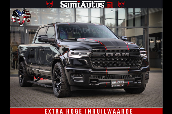 Dodge Ram 1500 540 PK Limited High Output 706Nm | Massage + Full Option | De Meest Luxe en Volle Pick-Up in zijn Klasse | Comfortabele Dubbele Cabine met Royale 5 Zitplaatsen | HULK PACK MEERPRIJS |  Voorraad Nr 2333 - 5129