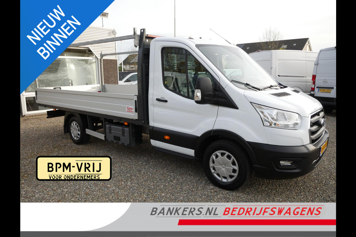 Ford Transit 2.0 TDCI 130PK, L4, Pickup, Airco, Open laadbak L*B*H = 420*210*40