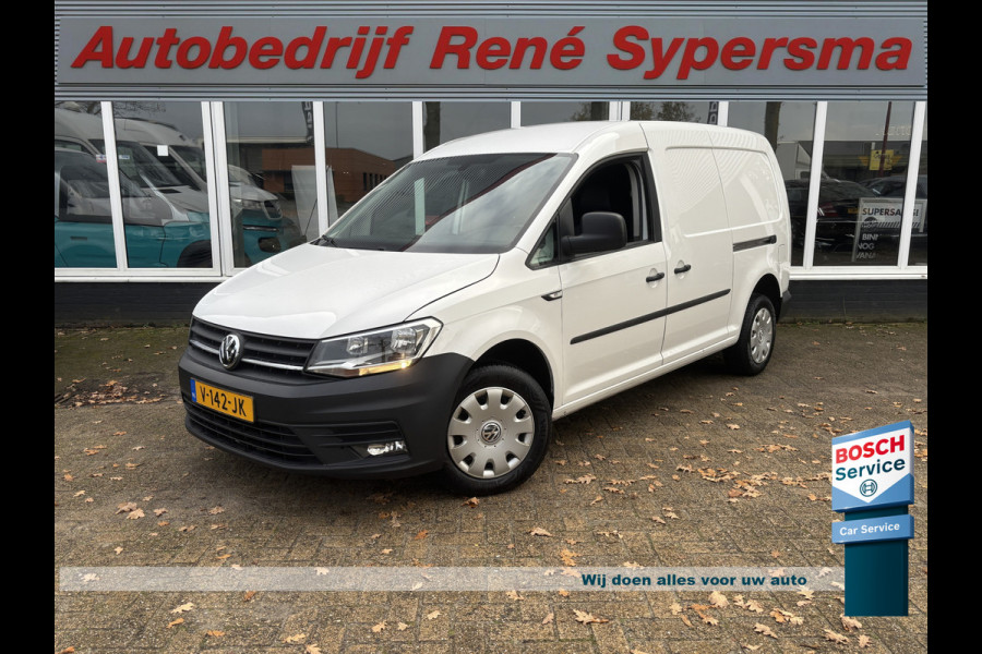 Volkswagen Caddy 2.0 TDI L2H1 BMT Maxi Highline | Leer | Navi | Cruise | Trekhaak | Dubbele Schuifdeur