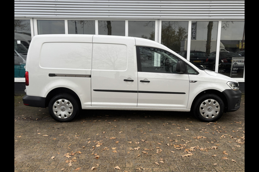 Volkswagen Caddy 2.0 TDI L2H1 BMT Maxi Highline | Leer | Navi | Cruise | Trekhaak | Dubbele Schuifdeur