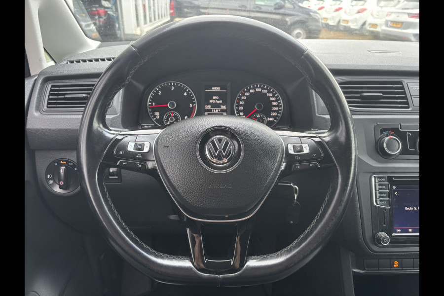 Volkswagen Caddy 2.0 TDI L2H1 BMT Maxi Highline | Leer | Navi | Cruise | Trekhaak | Dubbele Schuifdeur