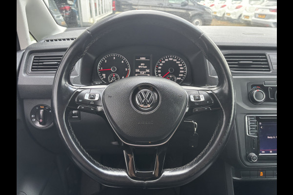 Volkswagen Caddy 2.0 TDI L2H1 BMT Maxi Highline | Leer | Navi | Cruise | Trekhaak | Dubbele Schuifdeur