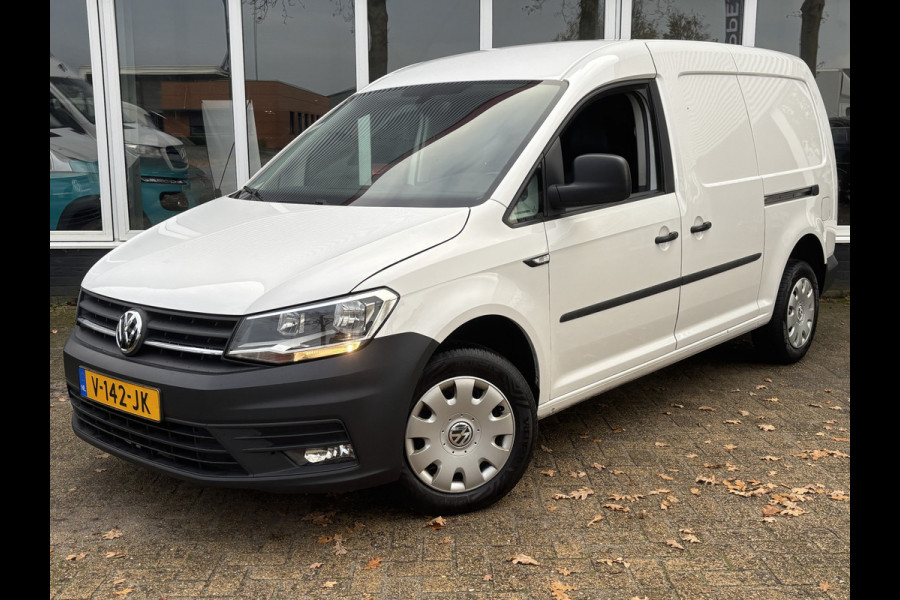 Volkswagen Caddy 2.0 TDI L2H1 BMT Maxi Highline | Leer | Navi | Cruise | Trekhaak | Dubbele Schuifdeur