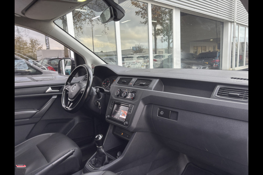 Volkswagen Caddy 2.0 TDI L2H1 BMT Maxi Highline | Leer | Navi | Cruise | Trekhaak | Dubbele Schuifdeur