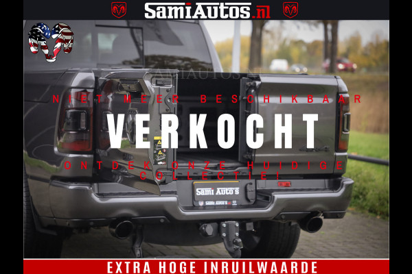 Dodge Ram 1500 SPORT 5.7 V8 HEMI | Virtual | Mega Vol | MWK Klep | XB9 | Adaptive Cruise | 4x4 | Crew Cab | Granite Crystal | Dubbel Cabine DC | 5 persoons | Eerste Eigenaar | Z.G.A.N |
