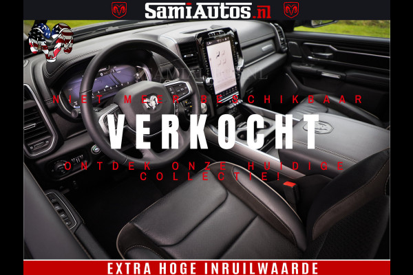 Dodge Ram 1500 SPORT 5.7 V8 HEMI | Virtual | Mega Vol | MWK Klep | XB9 | Adaptive Cruise | 4x4 | Crew Cab | Granite Crystal | Dubbel Cabine DC | 5 persoons | Eerste Eigenaar | Z.G.A.N |