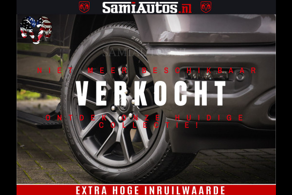 Dodge Ram 1500 SPORT 5.7 V8 HEMI | Virtual | Mega Vol | MWK Klep | XB9 | Adaptive Cruise | 4x4 | Crew Cab | Granite Crystal | Dubbel Cabine DC | 5 persoons | Eerste Eigenaar | Z.G.A.N |