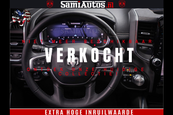 Dodge Ram 1500 SPORT 5.7 V8 HEMI | Virtual | Mega Vol | MWK Klep | XB9 | Adaptive Cruise | 4x4 | Crew Cab | Granite Crystal | Dubbel Cabine DC | 5 persoons | Eerste Eigenaar | Z.G.A.N |