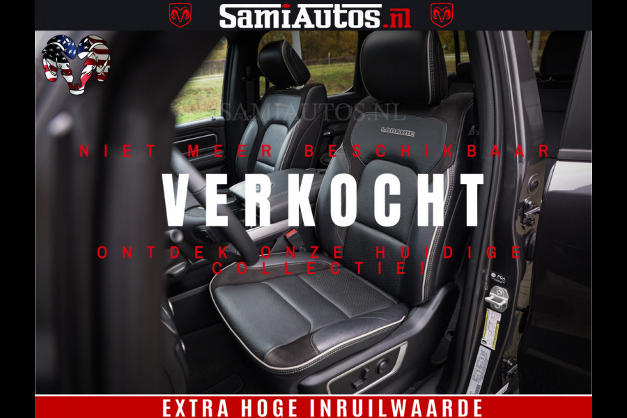 Dodge Ram 1500 SPORT 5.7 V8 HEMI | Virtual | Mega Vol | MWK Klep | XB9 | Adaptive Cruise | 4x4 | Crew Cab | Granite Crystal | Dubbel Cabine DC | 5 persoons | Eerste Eigenaar | Z.G.A.N |