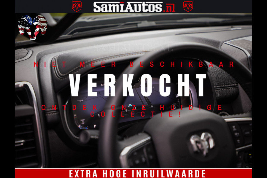 Dodge Ram 1500 SPORT 5.7 V8 HEMI | Virtual | Mega Vol | MWK Klep | XB9 | Adaptive Cruise | 4x4 | Crew Cab | Granite Crystal | Dubbel Cabine DC | 5 persoons | Eerste Eigenaar | Z.G.A.N |