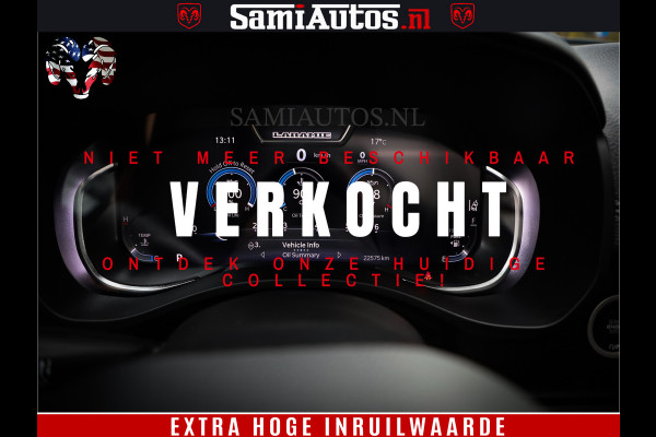 Dodge Ram 1500 SPORT 5.7 V8 HEMI | Virtual | Mega Vol | MWK Klep | XB9 | Adaptive Cruise | 4x4 | Crew Cab | Granite Crystal | Dubbel Cabine DC | 5 persoons | Eerste Eigenaar | Z.G.A.N |