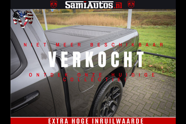 Dodge Ram 1500 SPORT 5.7 V8 HEMI | Virtual | Mega Vol | MWK Klep | XB9 | Adaptive Cruise | 4x4 | Crew Cab | Granite Crystal | Dubbel Cabine DC | 5 persoons | Eerste Eigenaar | Z.G.A.N |