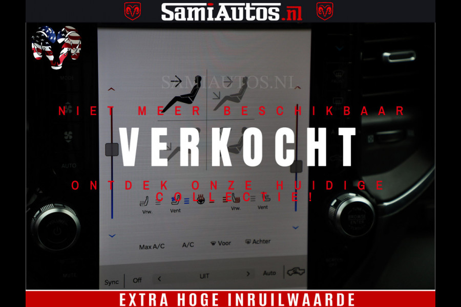 Dodge Ram 1500 SPORT 5.7 V8 HEMI | Virtual | Mega Vol | MWK Klep | XB9 | Adaptive Cruise | 4x4 | Crew Cab | Granite Crystal | Dubbel Cabine DC | 5 persoons | Eerste Eigenaar | Z.G.A.N |