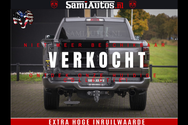 Dodge Ram 1500 SPORT 5.7 V8 HEMI | Virtual | Mega Vol | MWK Klep | XB9 | Adaptive Cruise | 4x4 | Crew Cab | Granite Crystal | Dubbel Cabine DC | 5 persoons | Eerste Eigenaar | Z.G.A.N |