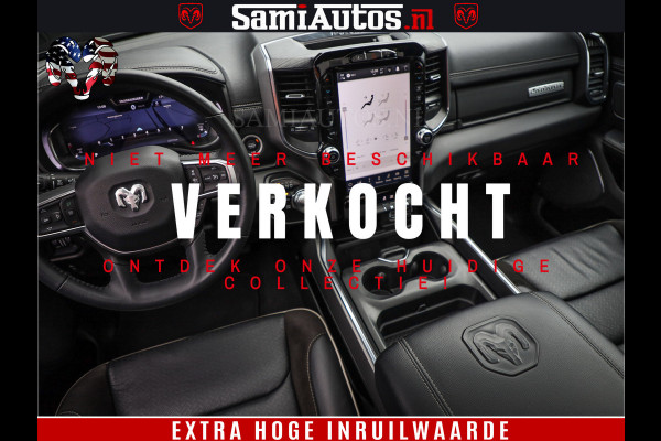 Dodge Ram 1500 SPORT 5.7 V8 HEMI | Virtual | Mega Vol | MWK Klep | XB9 | Adaptive Cruise | 4x4 | Crew Cab | Granite Crystal | Dubbel Cabine DC | 5 persoons | Eerste Eigenaar | Z.G.A.N |