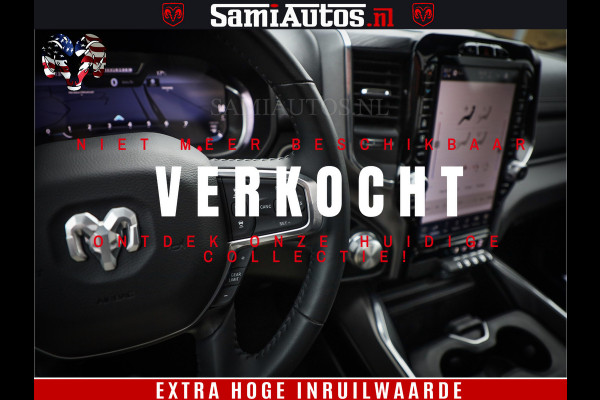 Dodge Ram 1500 SPORT 5.7 V8 HEMI | Virtual | Mega Vol | MWK Klep | XB9 | Adaptive Cruise | 4x4 | Crew Cab | Granite Crystal | Dubbel Cabine DC | 5 persoons | Eerste Eigenaar | Z.G.A.N |