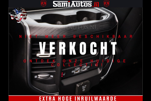 Dodge Ram 1500 SPORT 5.7 V8 HEMI | Virtual | Mega Vol | MWK Klep | XB9 | Adaptive Cruise | 4x4 | Crew Cab | Granite Crystal | Dubbel Cabine DC | 5 persoons | Eerste Eigenaar | Z.G.A.N |