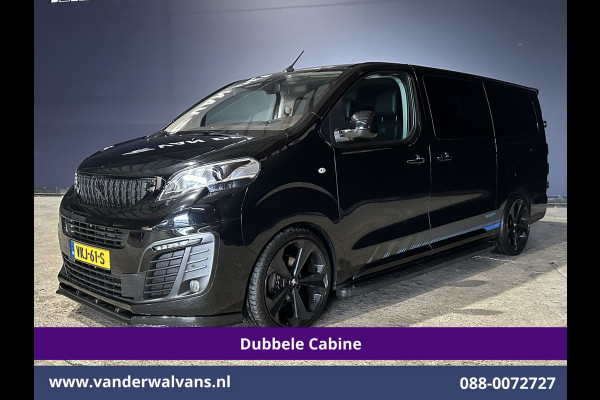 Peugeot Expert 2.0 BlueHDI 177pk Automaat L3H1 Dubbele cabine SPORT Euro6 Airco | 6-Zits | Leder | 2x Zijdeur Head up display, Navigatie, Camera, Apple Carplay, Android Auto, Xenon, LM velgen, Sidebars, Cruisecontrol, Trekhaak, Stoelverwarming, Parkeersensoren
