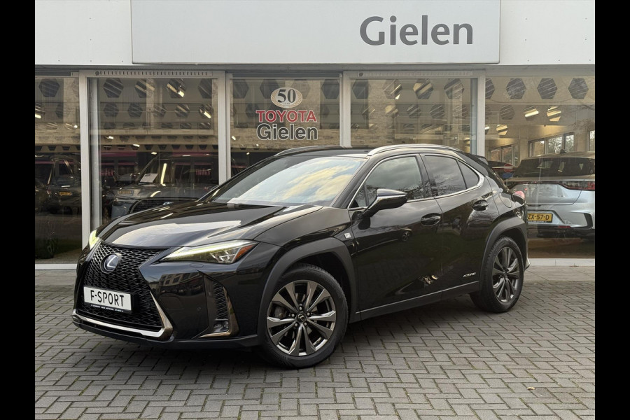 Lexus UX 250h F Sport Line | Trekhaak, Head up display, Parkeersensoren, 18 inch, Elektrische bedienbare stoel, Stoel + Stuurverwarming