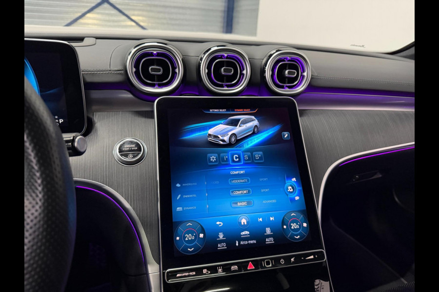 Mercedes-Benz C-Klasse AMG 43 4MATIC 408+PK BTW/VIRTUAL/SFEER/PANO/LEER+S.VERWARMING+MEMORY/20"/360/LINE/ACC/ECC/12 MDN GARANTIE!