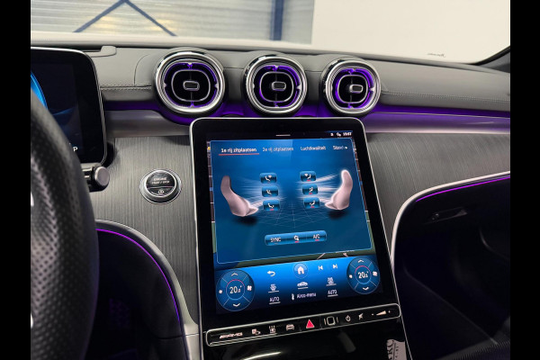 Mercedes-Benz C-Klasse AMG 43 4MATIC 408+PK BTW/VIRTUAL/SFEER/PANO/LEER+S.VERWARMING+MEMORY/20"/360/LINE/ACC/ECC/12 MDN GARANTIE!