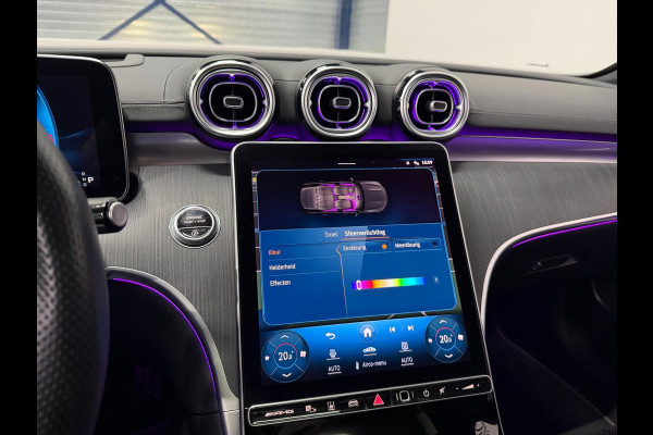 Mercedes-Benz C-Klasse AMG 43 4MATIC 408+PK BTW/VIRTUAL/SFEER/PANO/LEER+S.VERWARMING+MEMORY/20"/360/LINE/ACC/ECC/12 MDN GARANTIE!