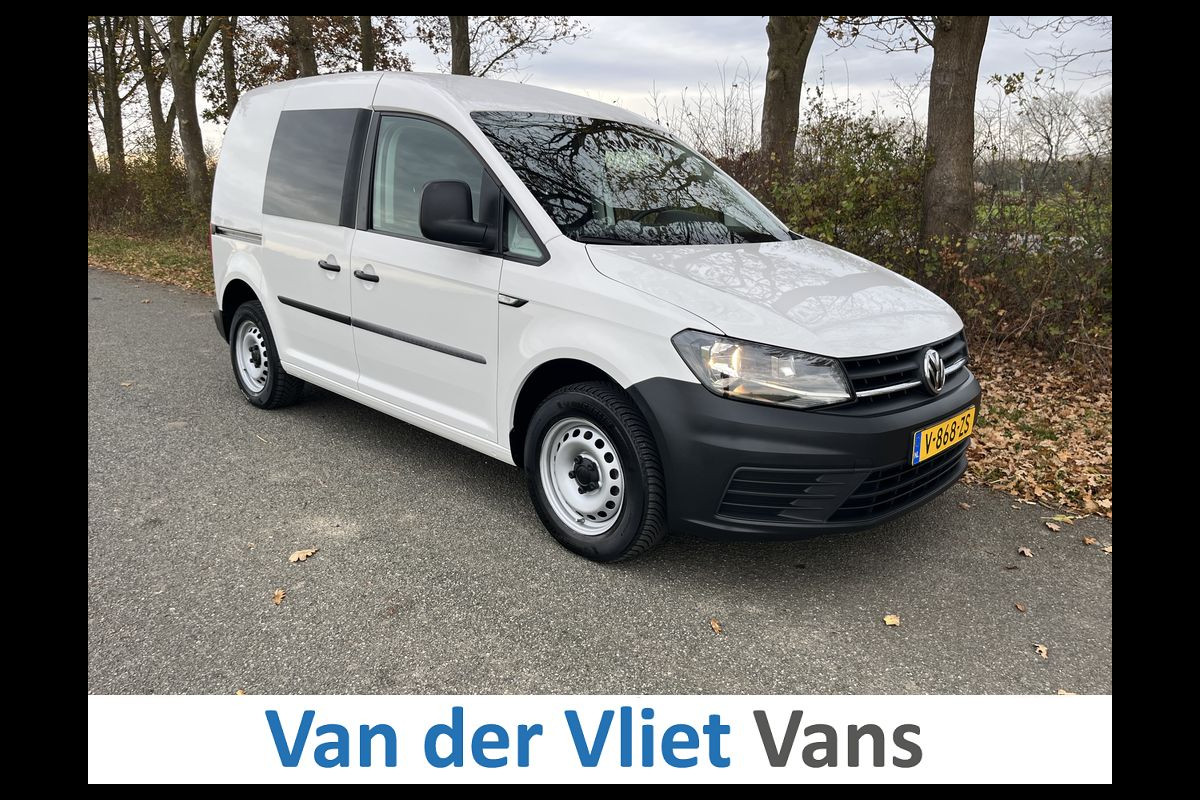 Volkswagen Caddy 2.0 TDI E6 BMT BPM Vrij! Lease €171p/m, Airco, PDC, Cruise controle,  Onderhoudshistorie aanwezig