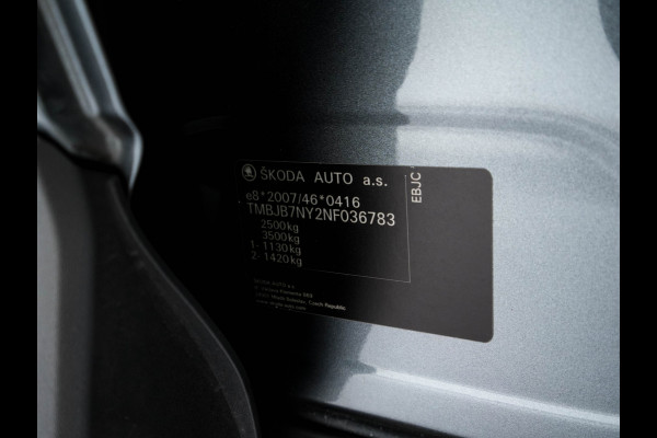 Škoda ENYAQ iV 60 [ 3-Fase ] {SOH-87%} (INCL.BTW) *PANO | FULL-LED | DIGI-COCKPIT | CAMERA | KEYLESS | NAVI-FULLMAP | PRIVACY-GLASS | AMBIENT-LIGHT | ECC | PDC | CRUISE | 19''ALU | TOWBAR*