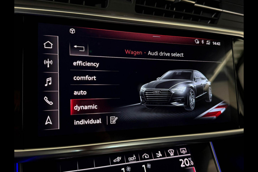 Audi A7 Sportback 55 TFSI e 367pk Quattro Competition S Edition S-Line 1e Eig|Audi Exclusive|HUD|Pano|RS stoel|Magnetic|Matrix|B&O