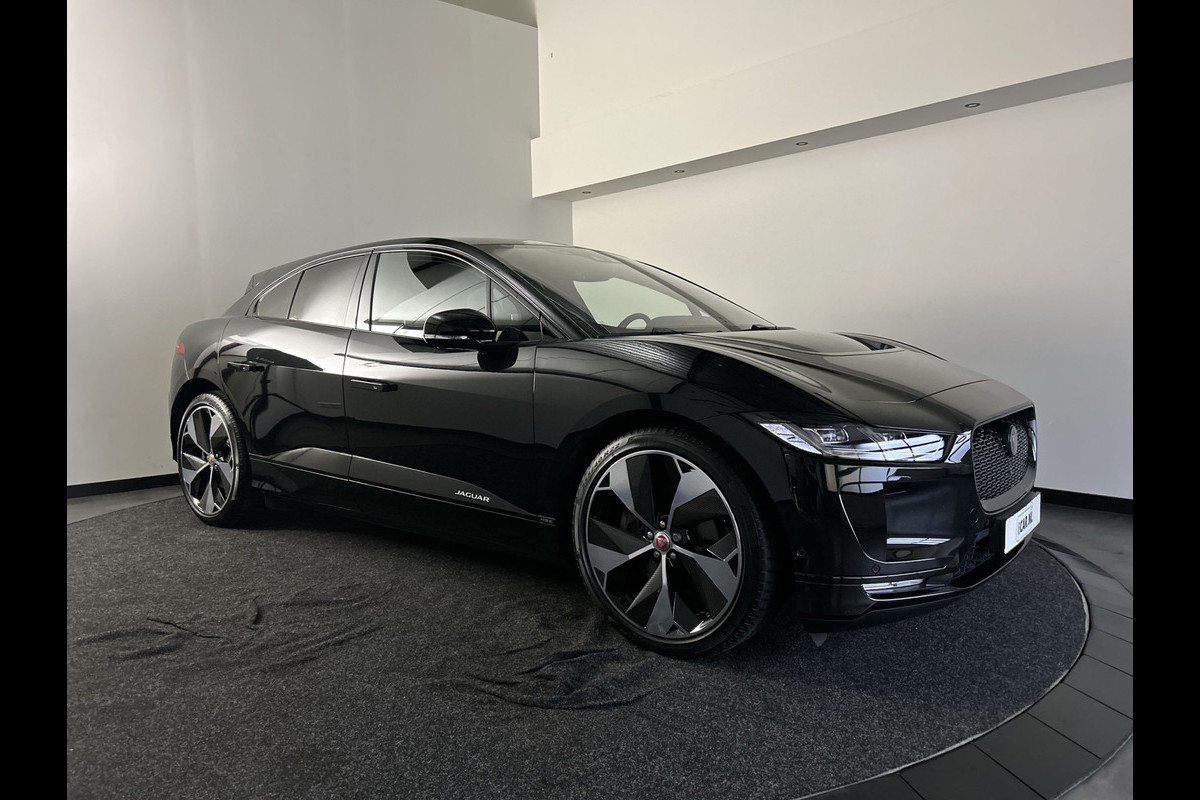 Jaguar I-PACE EV400 First Edition 90 kWh Topstaat! | Panoramadak | Leer | Meridian Geluidsysteem | Camera SOH 90,9 % Aviloo Test!