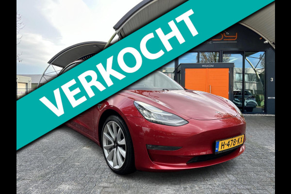 Tesla Model 3 Long Range AWD 75 kWh 87% SOH Trekhaak (1.000kg) Rijklaarprijs!