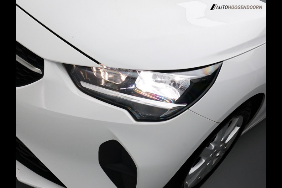 Opel Corsa 1.2 Edition Sport 100pk (APPLE CARPLAY,LED VERLICHTING,PARKEERSENSOREN,CAMERA,CLIMATE,CRUISE,LANE ASSIST,TOPCONDITIE)