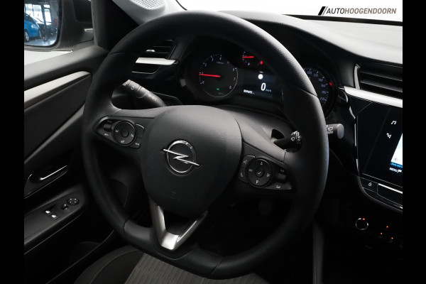 Opel Corsa 1.2 Edition Sport 100pk (APPLE CARPLAY,LED VERLICHTING,PARKEERSENSOREN,CAMERA,CLIMATE,CRUISE,LANE ASSIST,TOPCONDITIE)