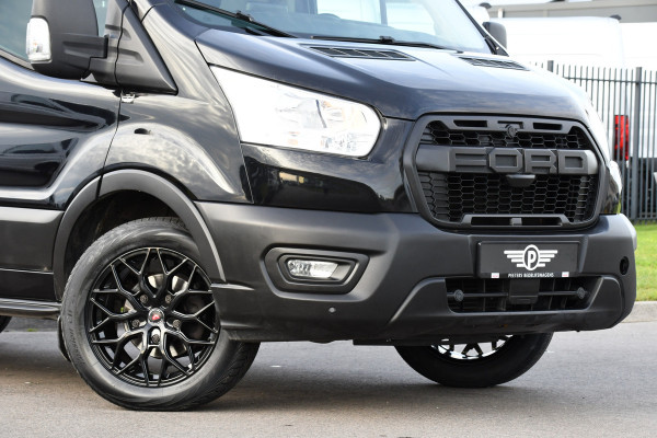 Ford Transit 350 2.0 TDCI L3H2 Black Edition Cruise, Camera, Carplay, 130pk, Trekhaak, Multimedia, NAVI Uniek!