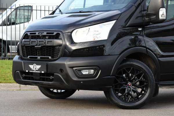 Ford Transit 350 2.0 TDCI L3H2 Black Edition Cruise, Camera, Carplay, 130pk, Trekhaak, Multimedia, NAVI Uniek!