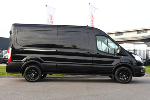 Ford Transit 350 2.0 TDCI L3H2 Black Edition Cruise, Camera, Carplay, 130pk, Trekhaak, Multimedia, NAVI Uniek!