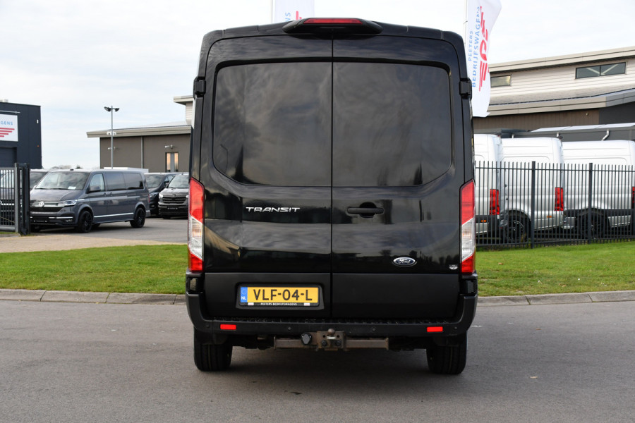 Ford Transit 350 2.0 TDCI L3H2 Black Edition Cruise, Camera, Carplay, 130pk, Trekhaak, Multimedia, NAVI Uniek!