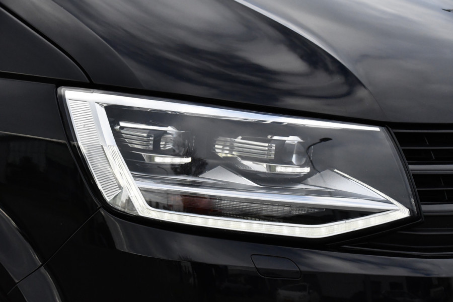 Volkswagen Transporter 2.0 TDI L2H1 Black Edition Highline Adaptieve Cruise, Camera, Carplay, Leder, Trekhaak, Sensoren, 150pk, Automaat, Uniek!