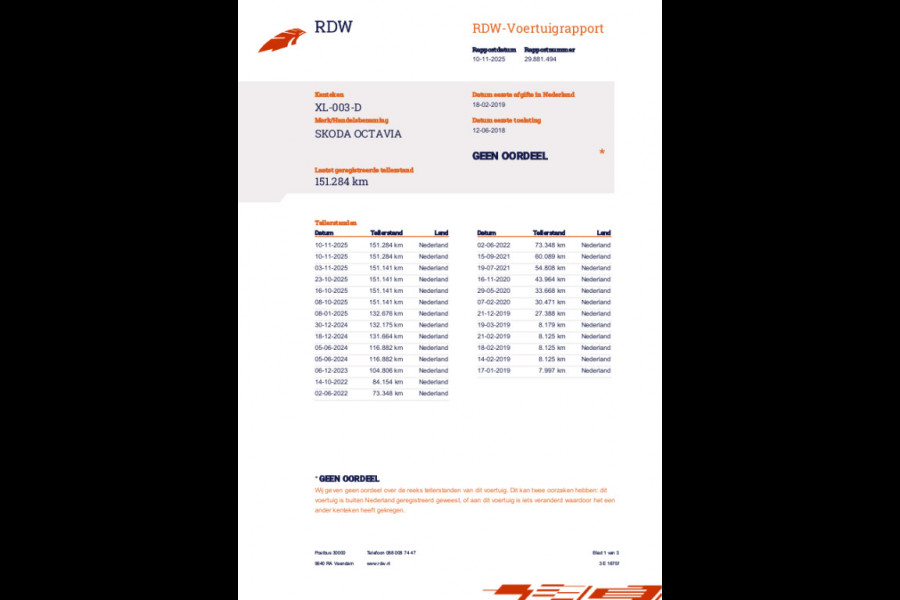 Škoda Octavia Combi 1.0 TSI Greentech Ambition Business Navi, Clima, Cruise