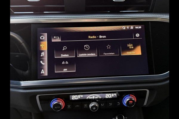 Audi Q3 35 TFSI S edition Automaat | Zwart optiek | Navigatiesysteem | Half-leer | Getint glas | Cruise & climate control | Lane assist