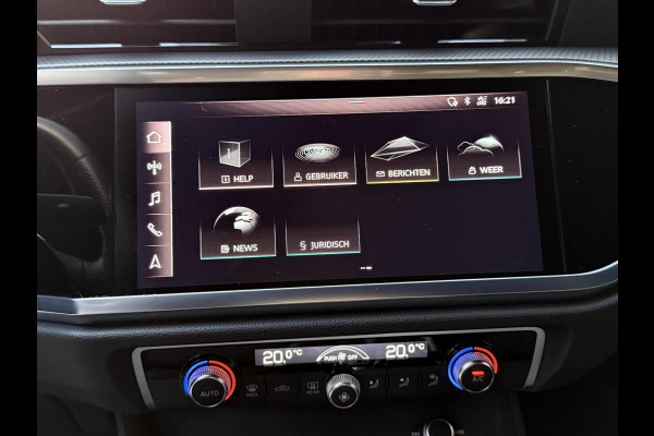 Audi Q3 35 TFSI S edition Automaat | Zwart optiek | Navigatiesysteem | Half-leer | Getint glas | Cruise & climate control | Lane assist