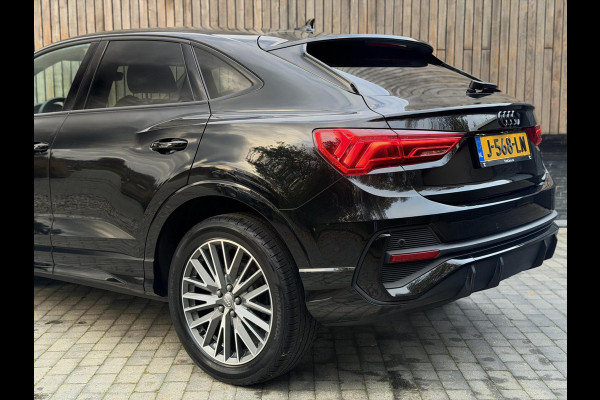 Audi Q3 35 TFSI S edition Automaat | Zwart optiek | Navigatiesysteem | Half-leer | Getint glas | Cruise & climate control | Lane assist