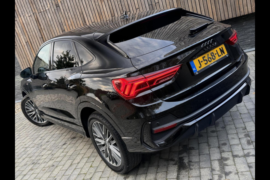 Audi Q3 35 TFSI S edition Automaat | Zwart optiek | Navigatiesysteem | Half-leer | Getint glas | Cruise & climate control | Lane assist