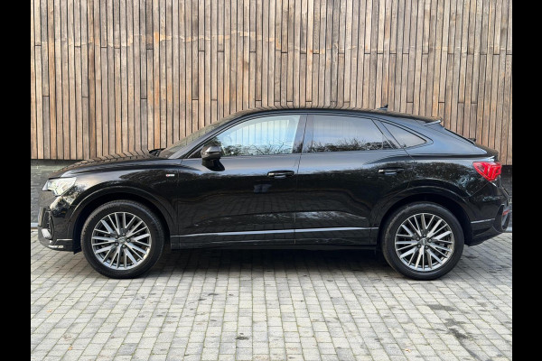 Audi Q3 35 TFSI S edition Automaat | Zwart optiek | Navigatiesysteem | Half-leer | Getint glas | Cruise & climate control | Lane assist