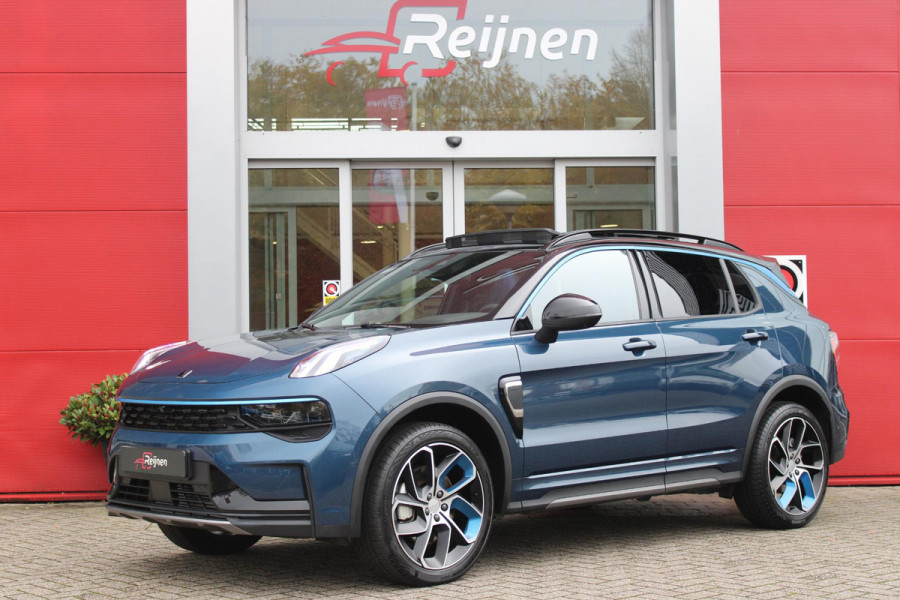 Lynk & Co 01 1.5 261PK PHEV | PANORAMA SCHUIF / KANTELDAK | INFINTY AUDIO | DODEHOEK DETECTIE | NAVIGATIE | DASHBOARD CAMERA | ELEKTRISCHE STOELVERSTELLING MET GEHEUGEN FUNCTIE | DAB+ RADIO | DRAADLOZE APPLE CARPLAY/ANDROID AUTO | DRAADLOZE TELEFOONLADER | ELEKTRISCH BEDIENBARE ACHTERKLEP | STOEL VERWARMING | 360° CAMERA | DODEHOEK DETECTIE | ZWARTE HEMEL BEKLEDING | KEYLESS ENTRY/START | 20" LICHTMETALEN VELGEN |