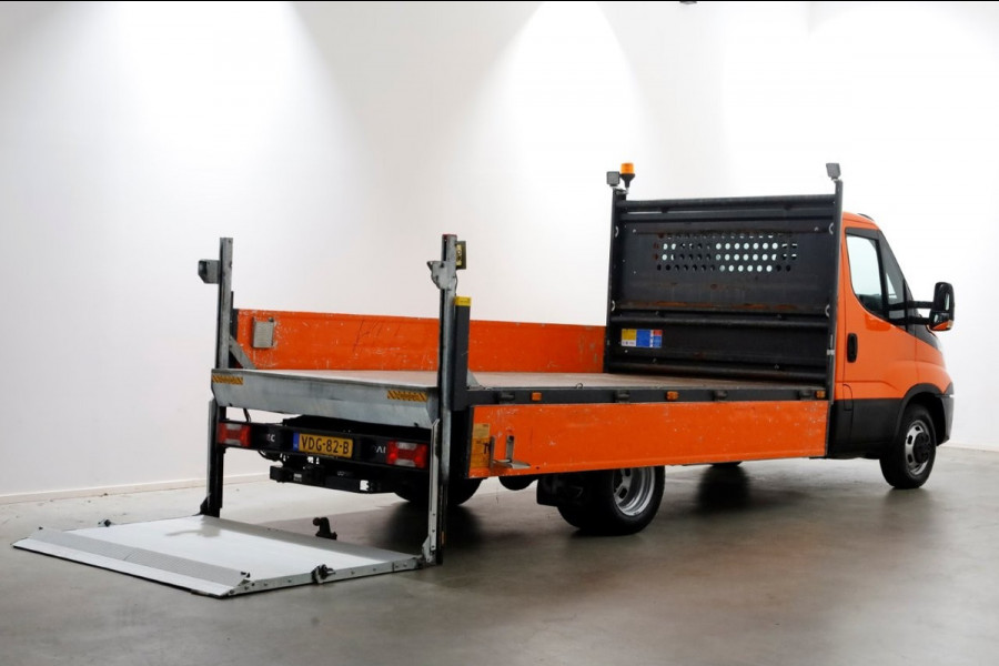 Iveco Daily 35C14 136pk Open Laadbak met laadklep en trekhaak 3500kg 10-2019