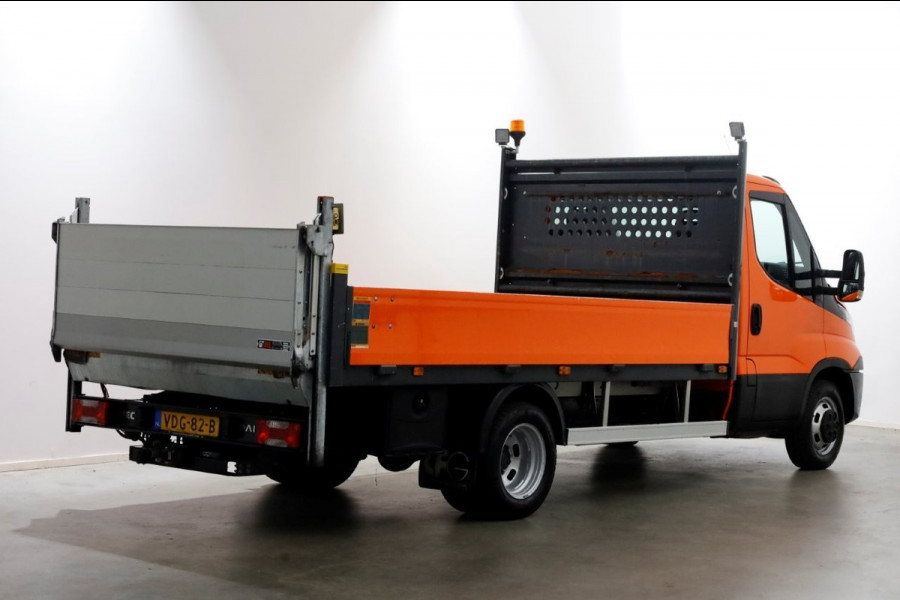 Iveco Daily 35C14 136pk Open Laadbak met laadklep en trekhaak 3500kg 10-2019